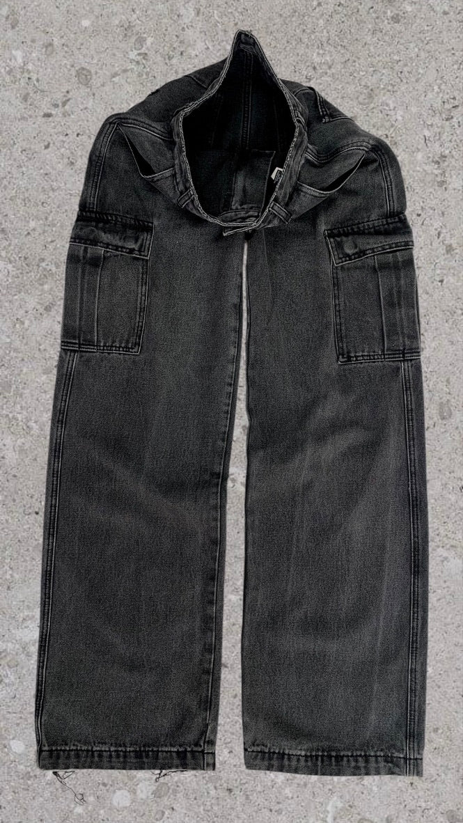 SHEIN WIDE ELG CARGO JEANS
