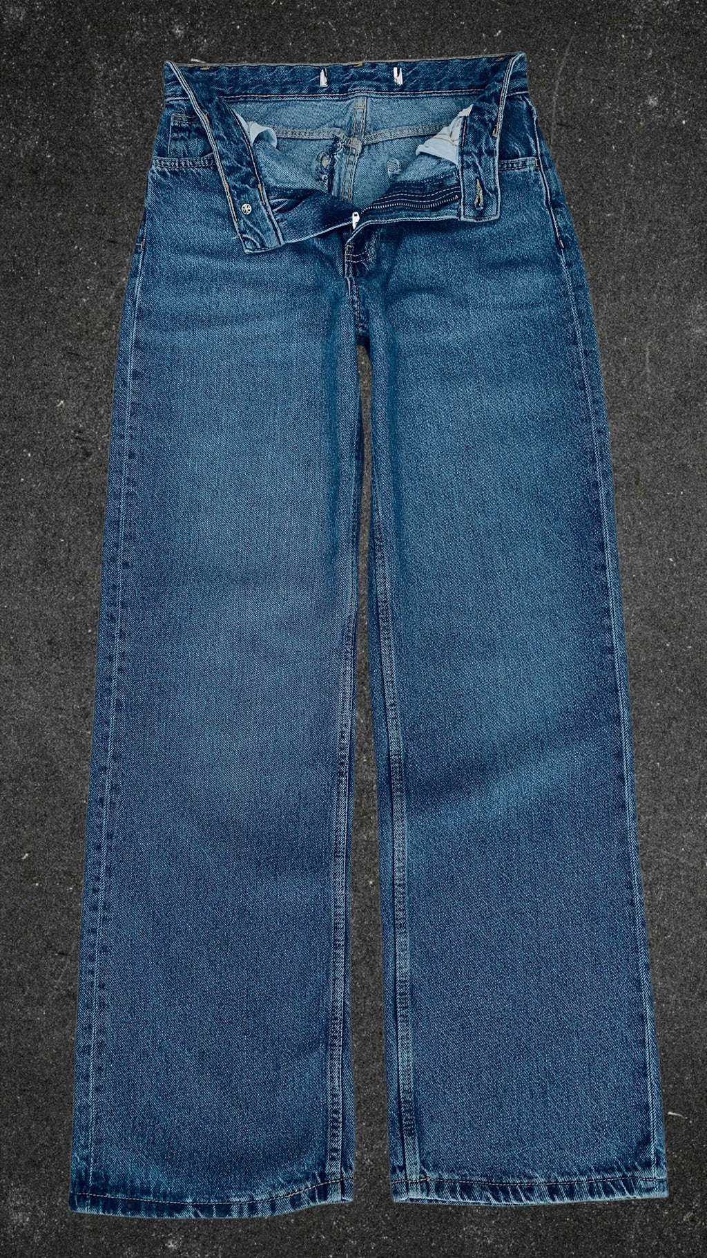 BERSHKA WIDE LEG JEANS