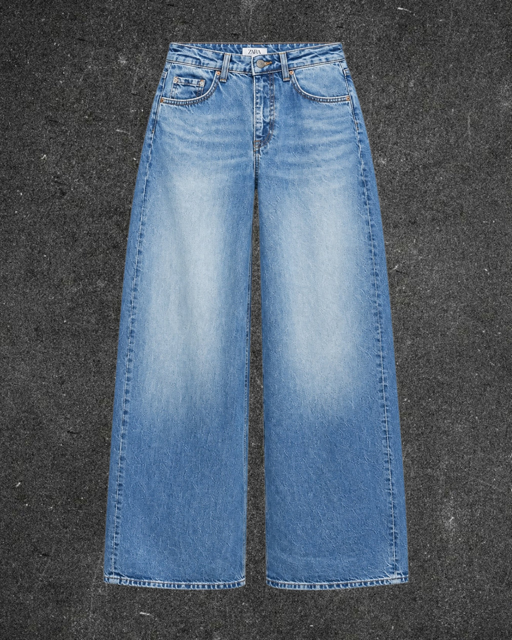 ZARA WIDE LEG JEANS - UK 8