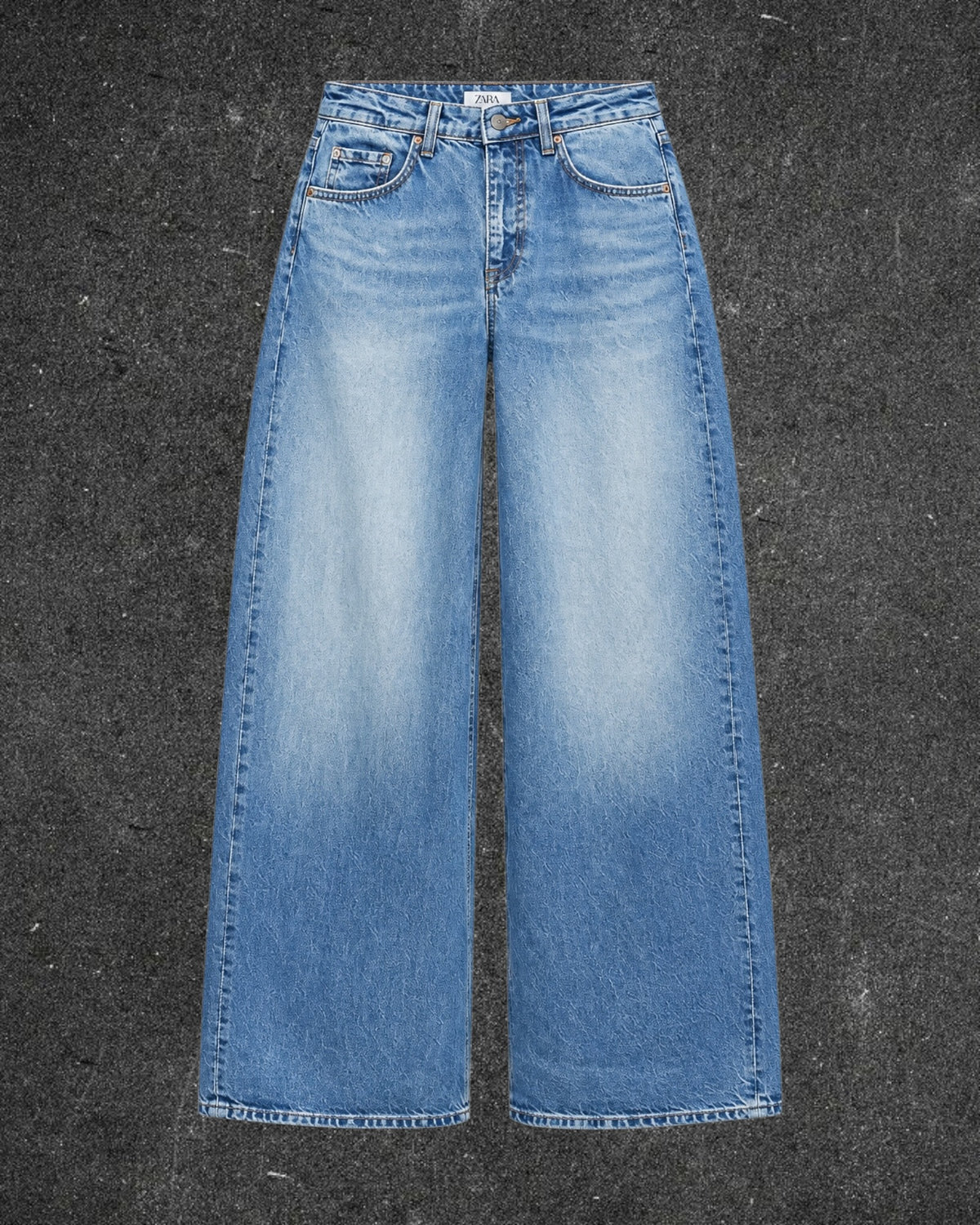 ZARA WIDE LEG JEANS - UK 8