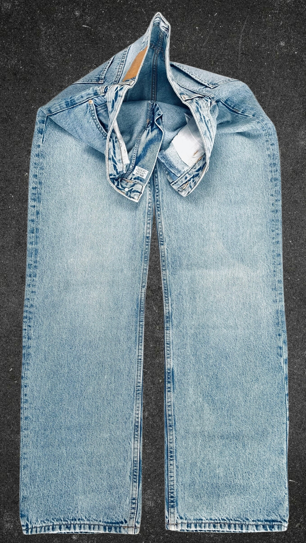 BERSHKA  WIDE LEG JEANS - UK 12