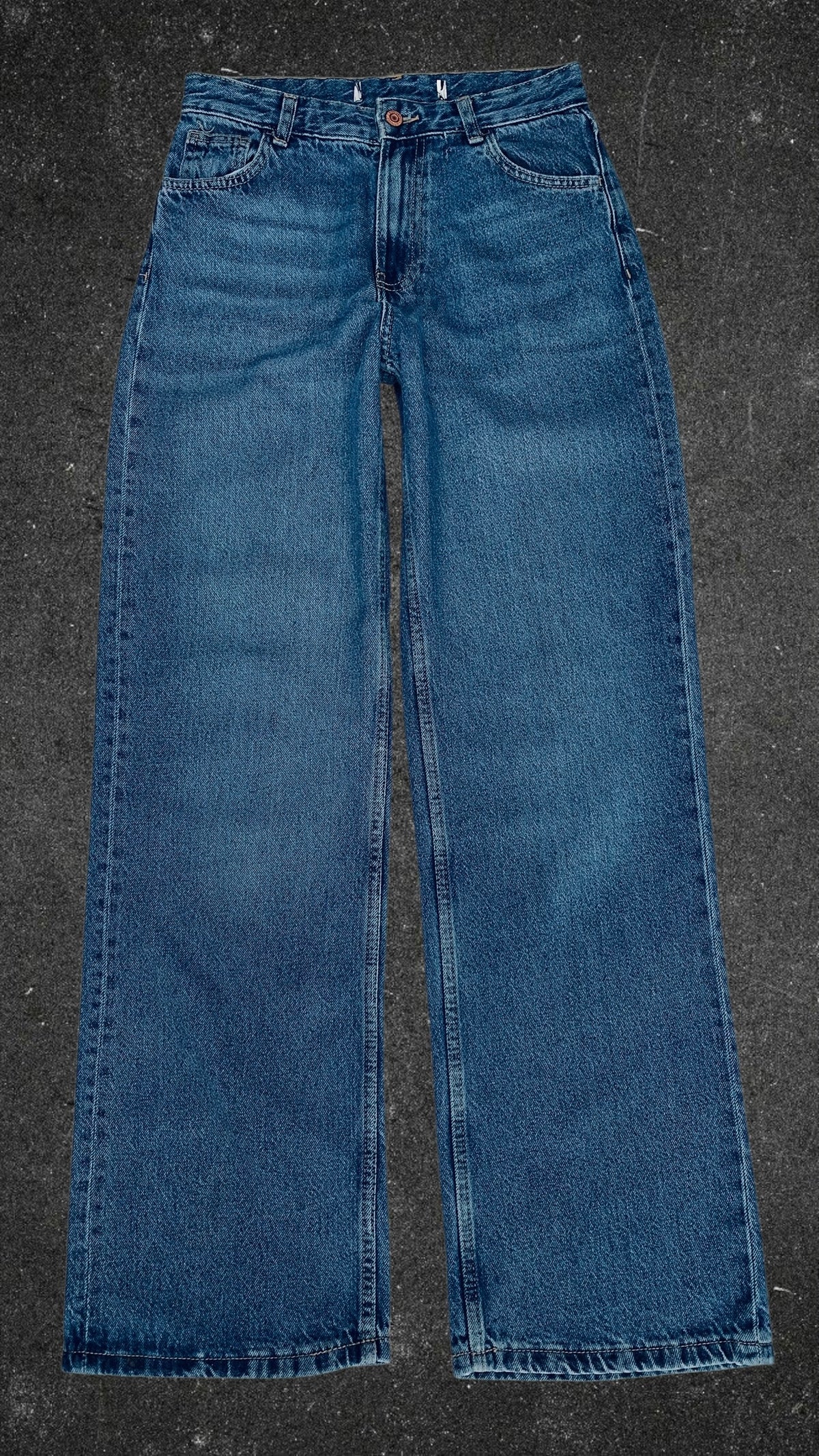 BERSHKA WIDE LEG JEANS
