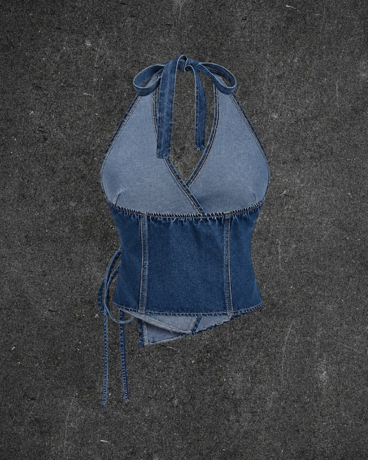 ZARA DENIM TOP - UK 14