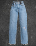PULL & BEAR STRAIGHT LEG JEANS - UK 8