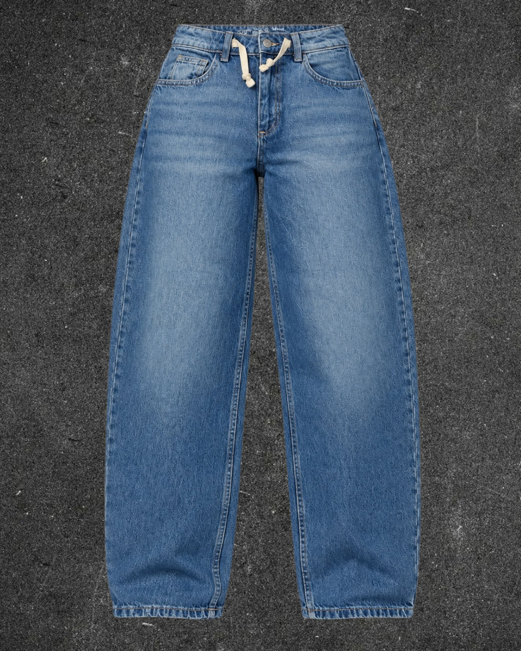 PRIMARK BAGGY LOOSE FIT BARREL JEANS - UK 4