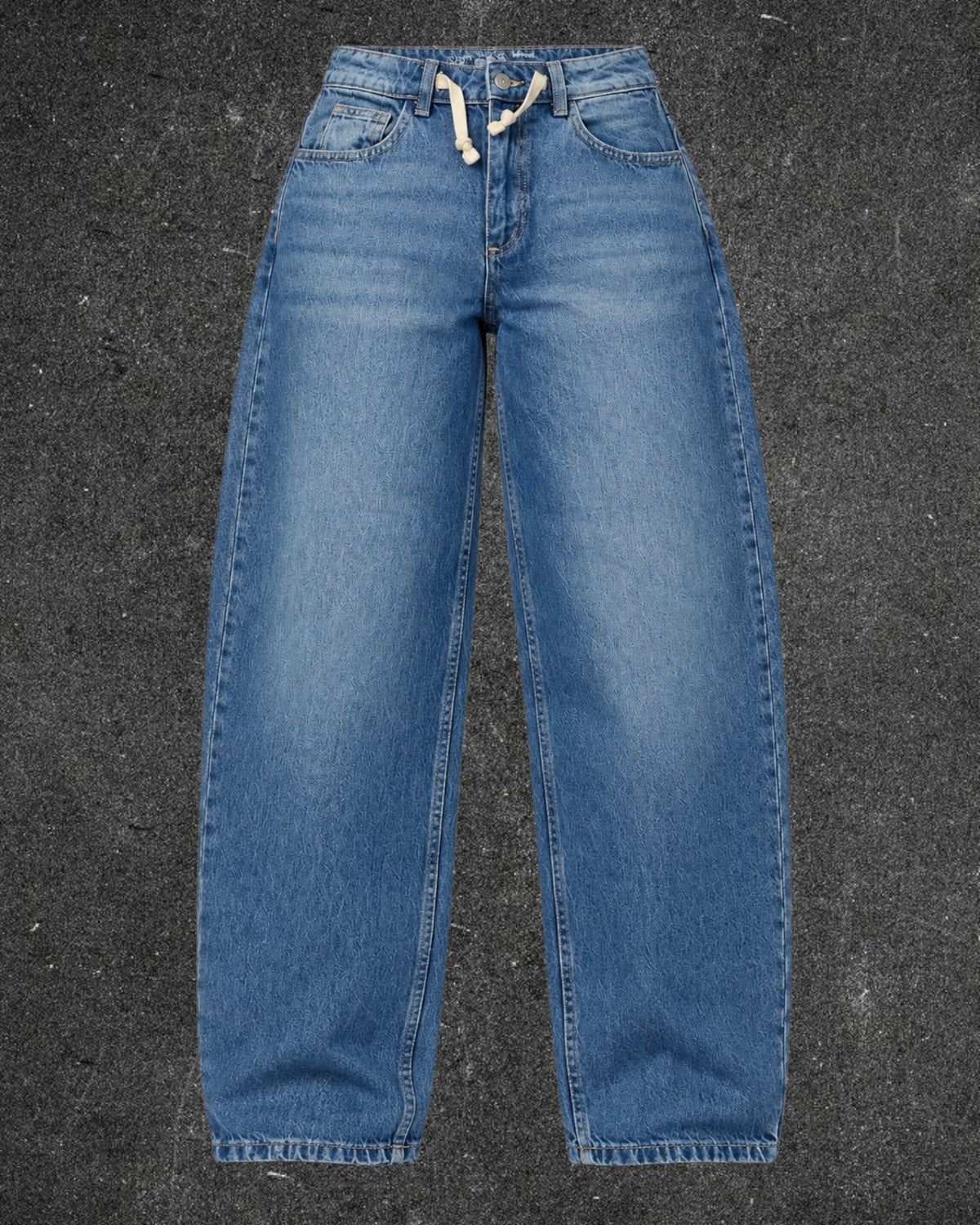 PRIMARK BAGGY LOOSE FIT BARREL JEANS - UK 4