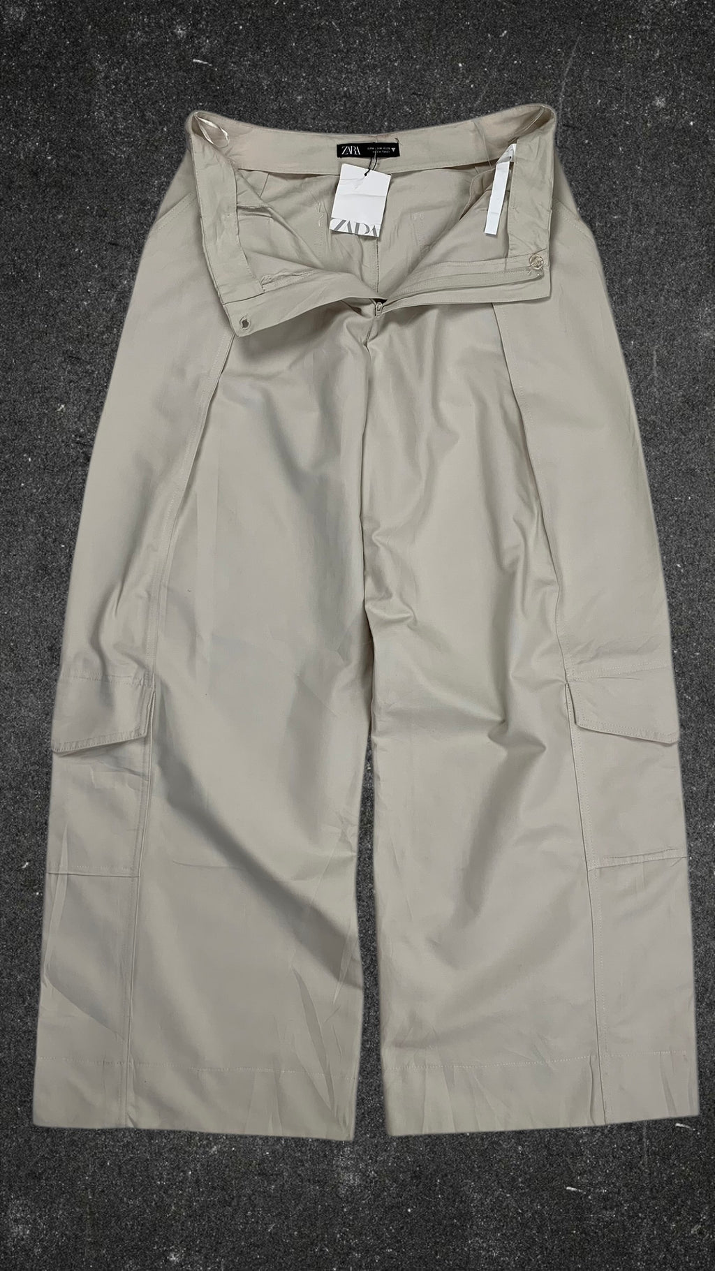 ZARA WIDE LEG CARGO PANT