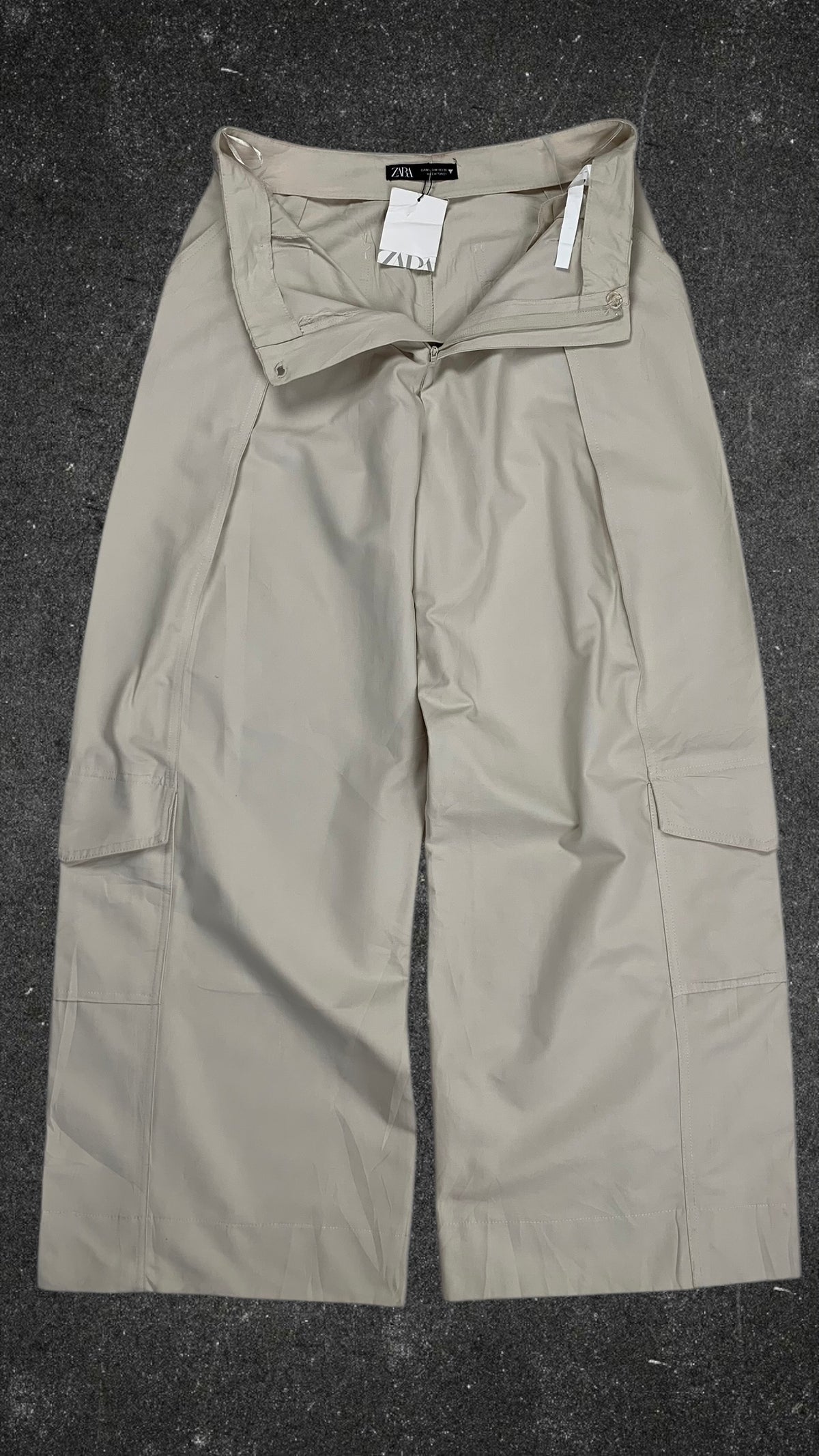 ZARA WIDE LEG CARGO PANT