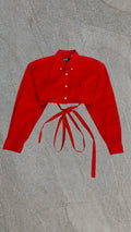 POLO BY RALPH LAUREN BAGGY CROPPED SHIRT