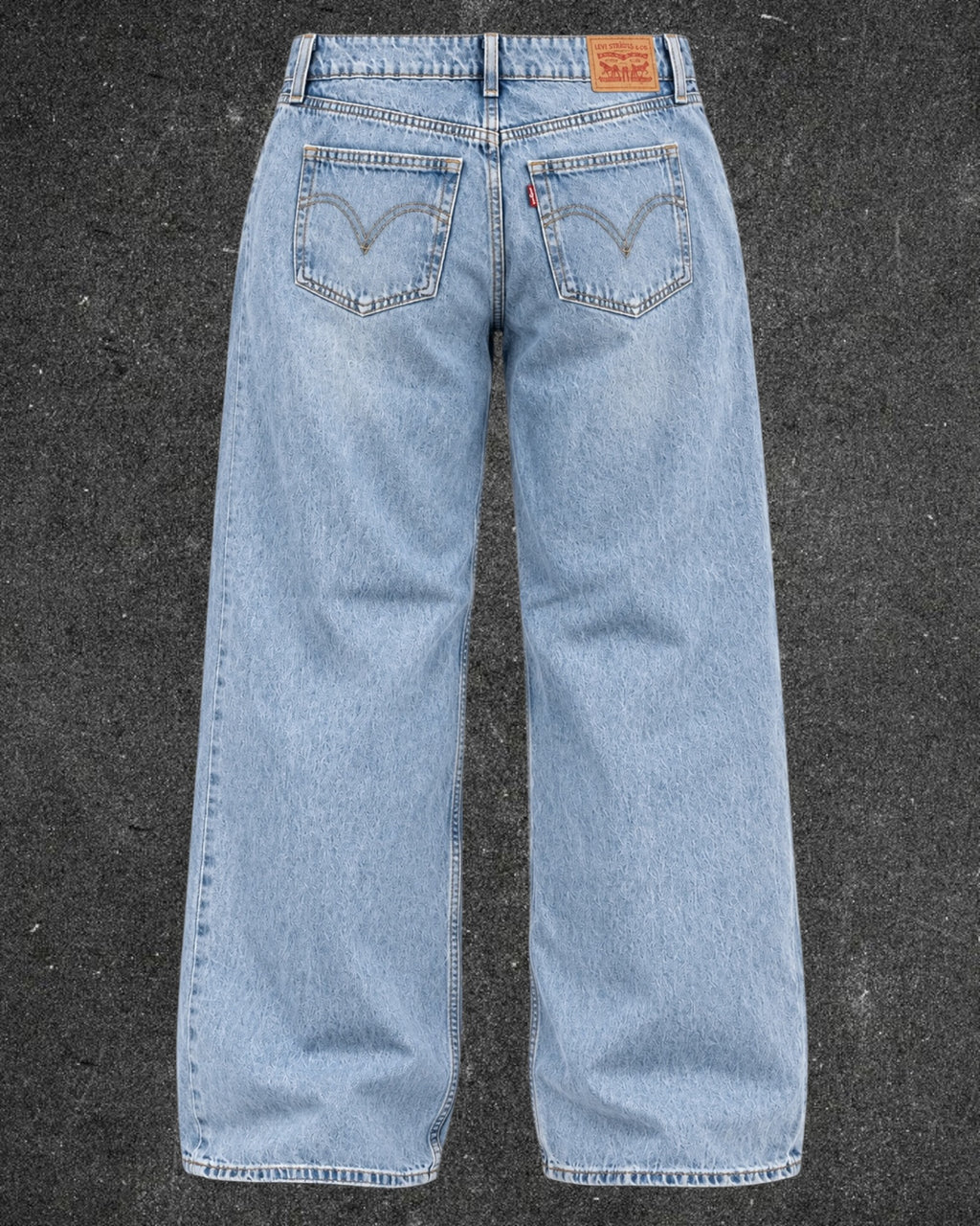 LEVI STRAUSS & C0 LOW WAIST VINTAGE JEANS - UK 12