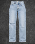 H&M STRAIGHT LEG JEANS - UK 8