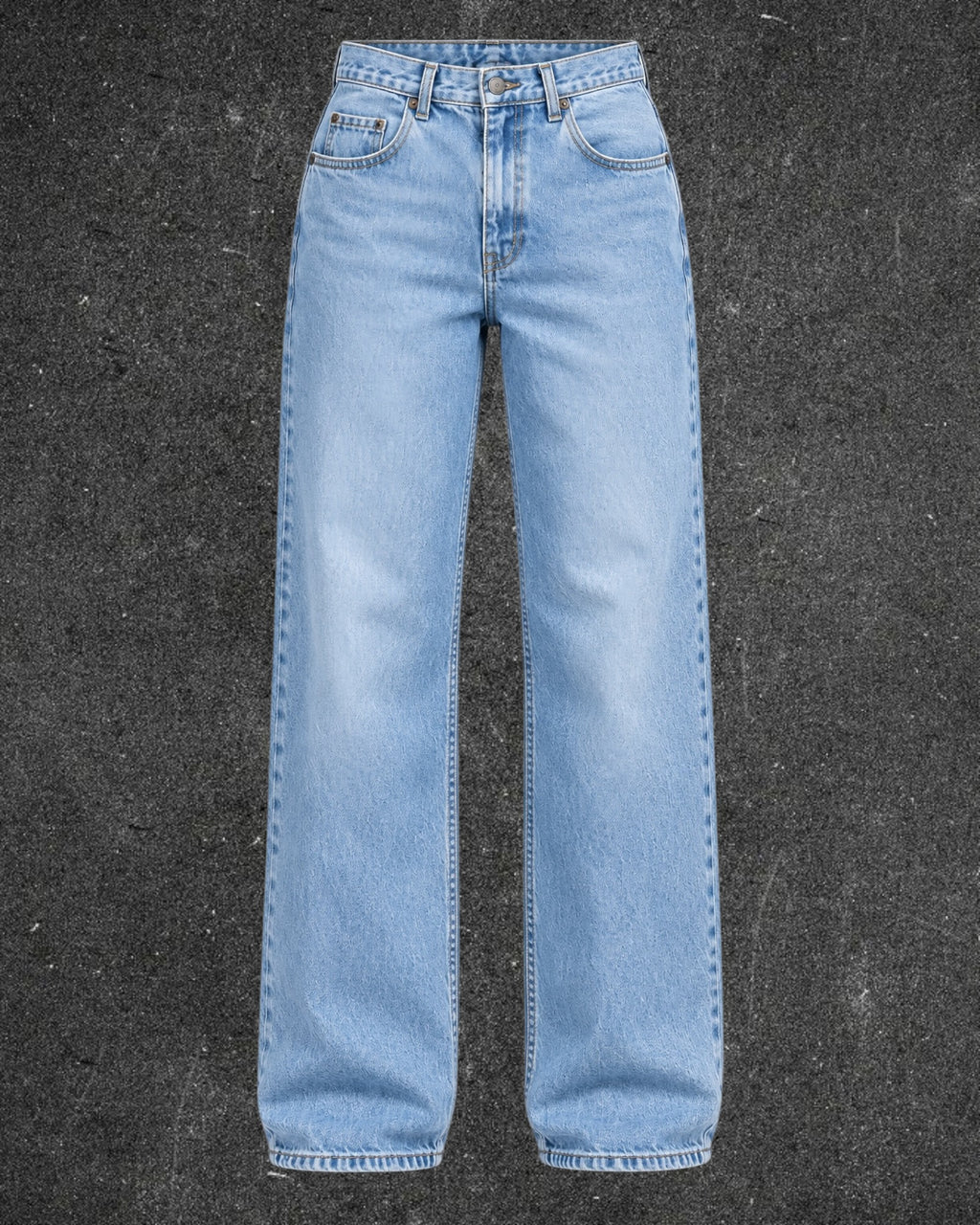 EDDIE BAUER LOOSE FIT STRAIGHT LEG VINTAGE JEANS - UK 12