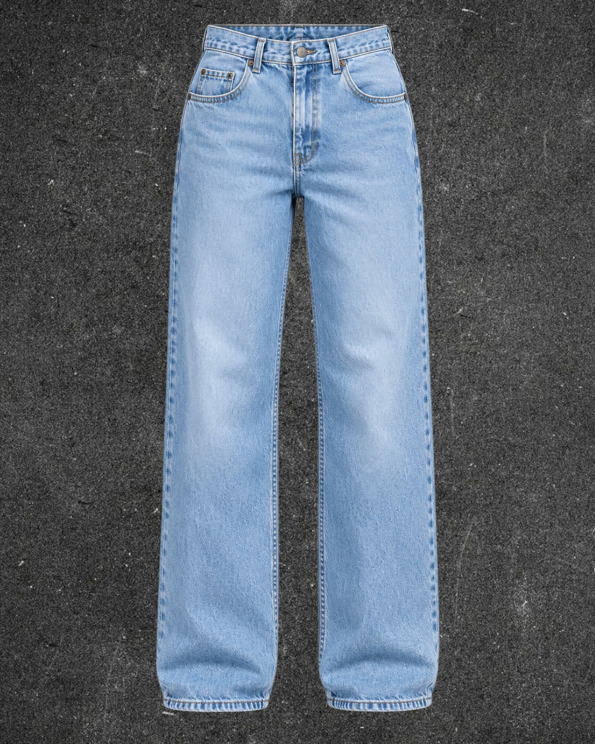 EDDIE BAUER LOOSE FIT STRAIGHT LEG VINTAGE JEANS - UK 12