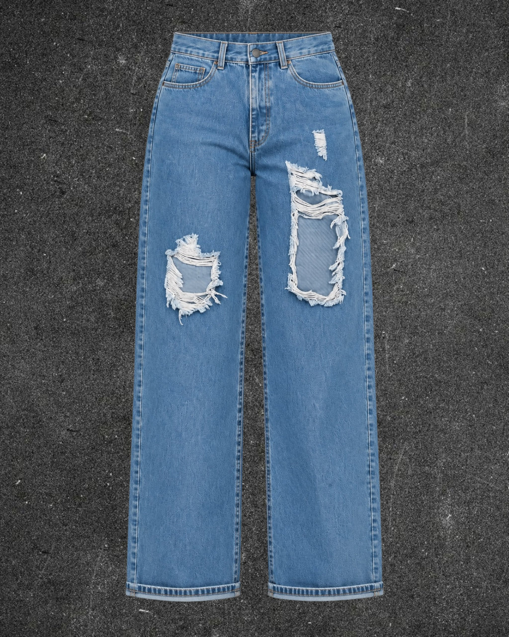 URBAN WIDE LEG JEANS - UK 10