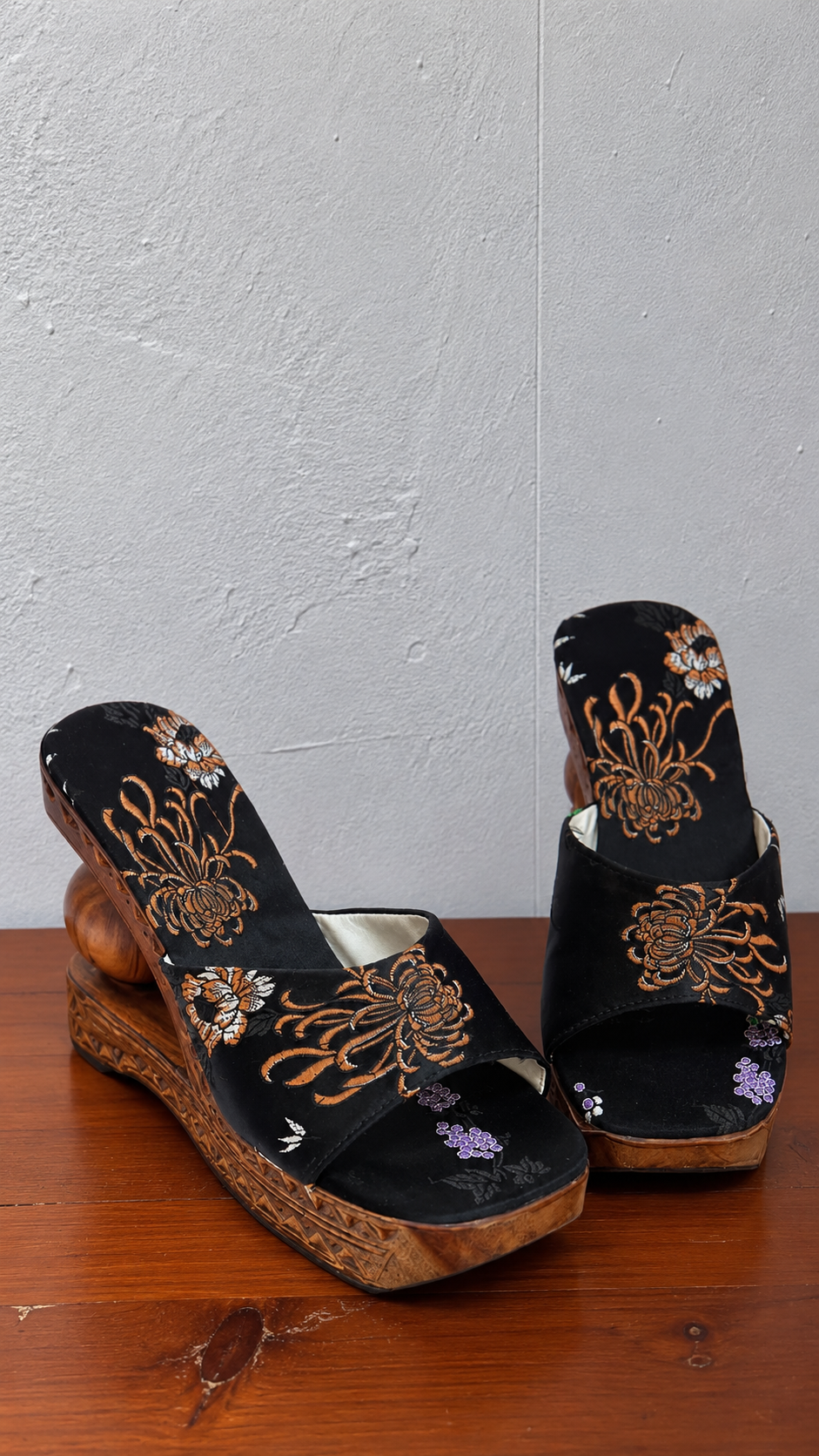 STEVE MADDEN WOODEN PLATFORM WEDGE - UK 6 - EU 39 0PEN