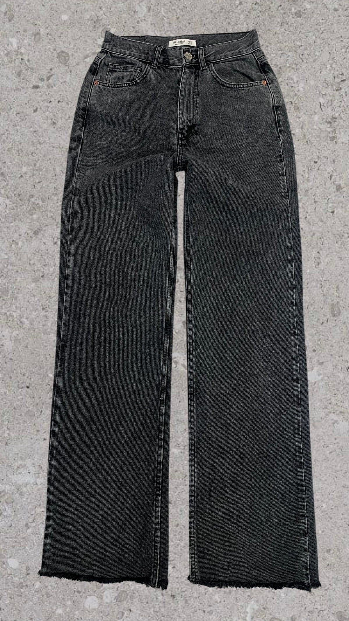 PULL & BEAR WIDE LEG JEANS - UK 6