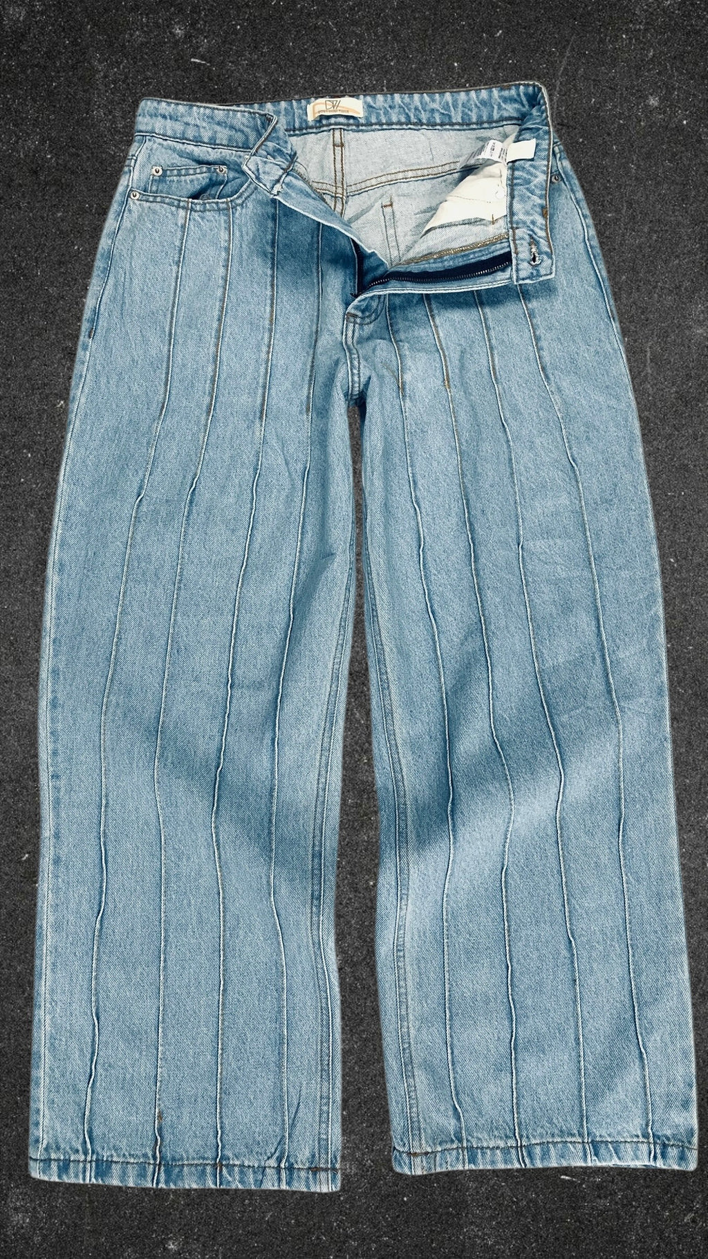 DON'T THINK TWICE WIDE LEG JEANS - UK 12