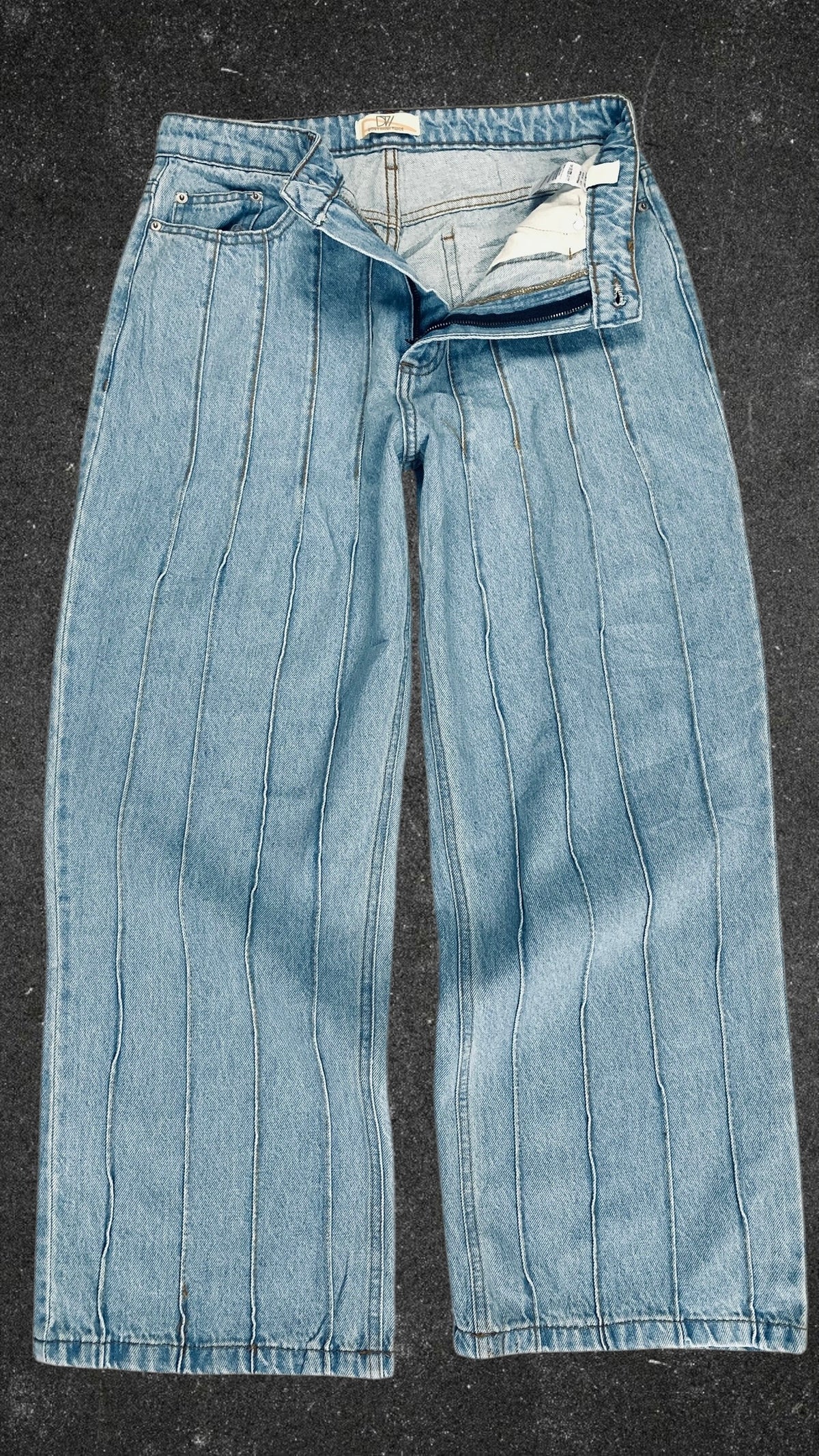 DON'T THINK TWICE WIDE LEG JEANS - UK 12
