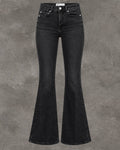 ZARA BELL BOTTOM STRETCHY DENIM - UK 8