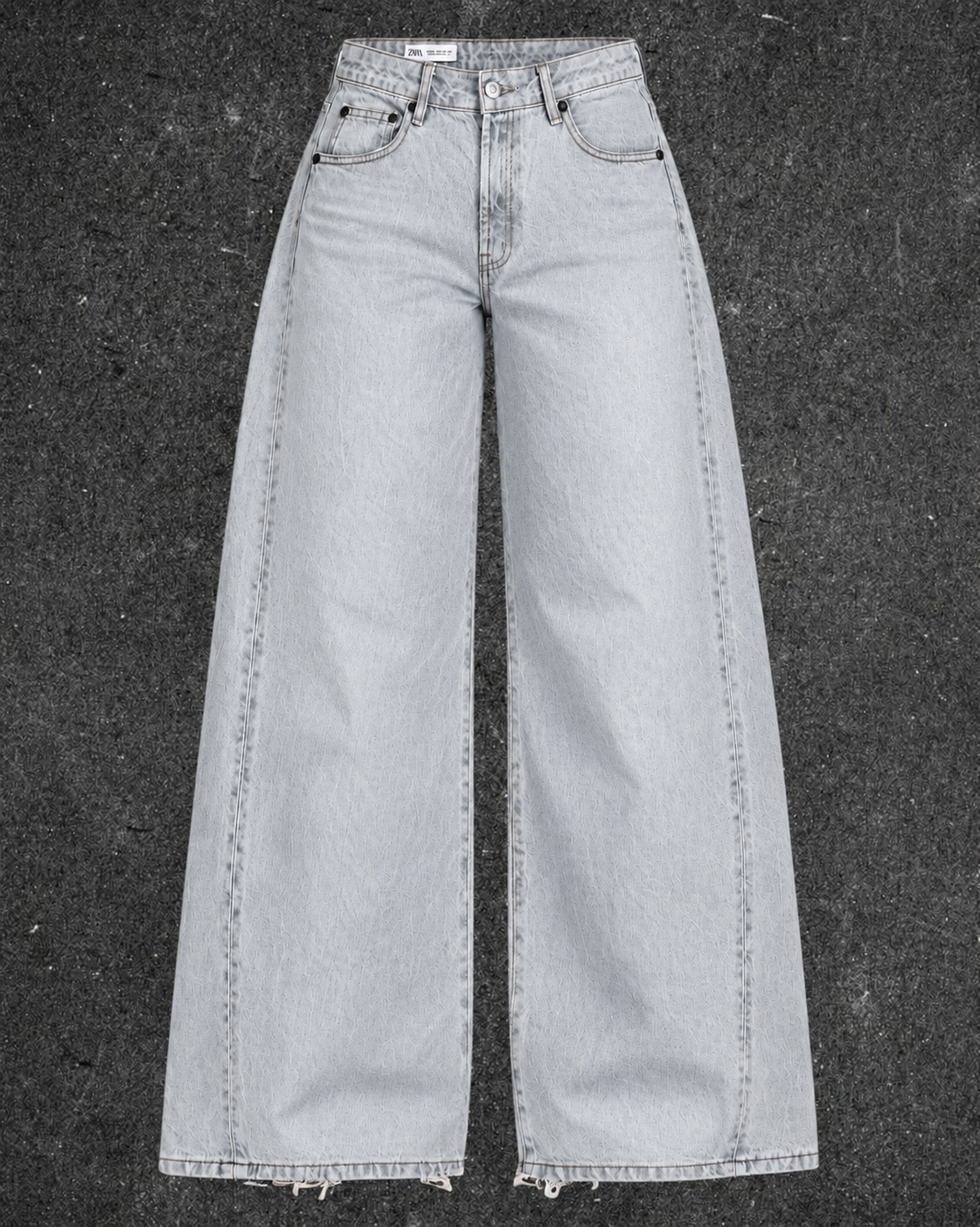ZARA WIDE LEG JEANS - UK 10