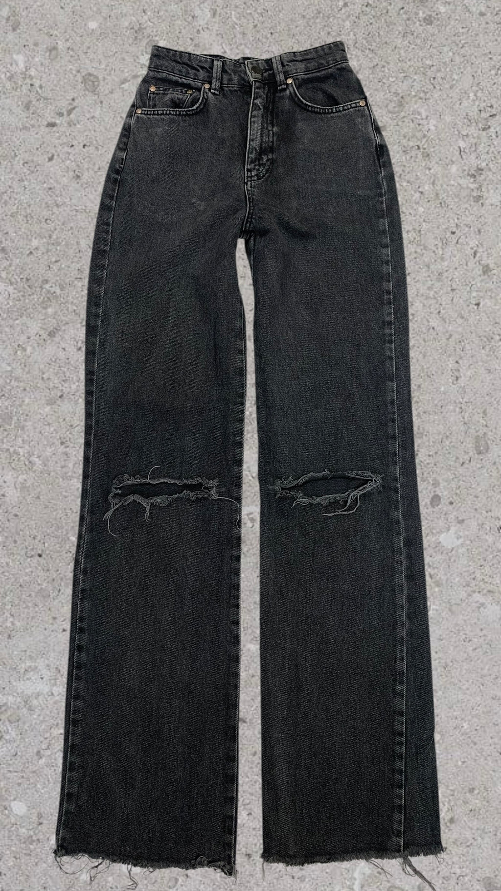 STRADIVARIUS WIDE LEG JEANS -  UK 4