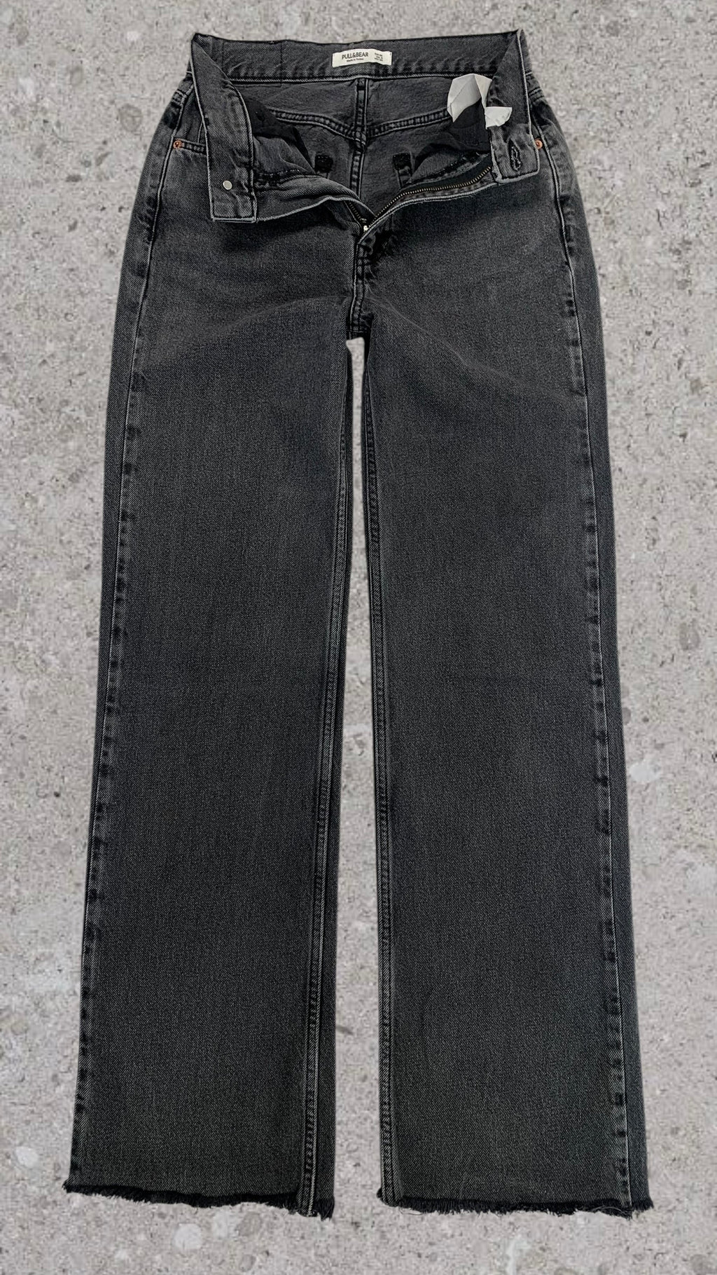 PULL & BEAR WIDE LEG JEANS - UK 6