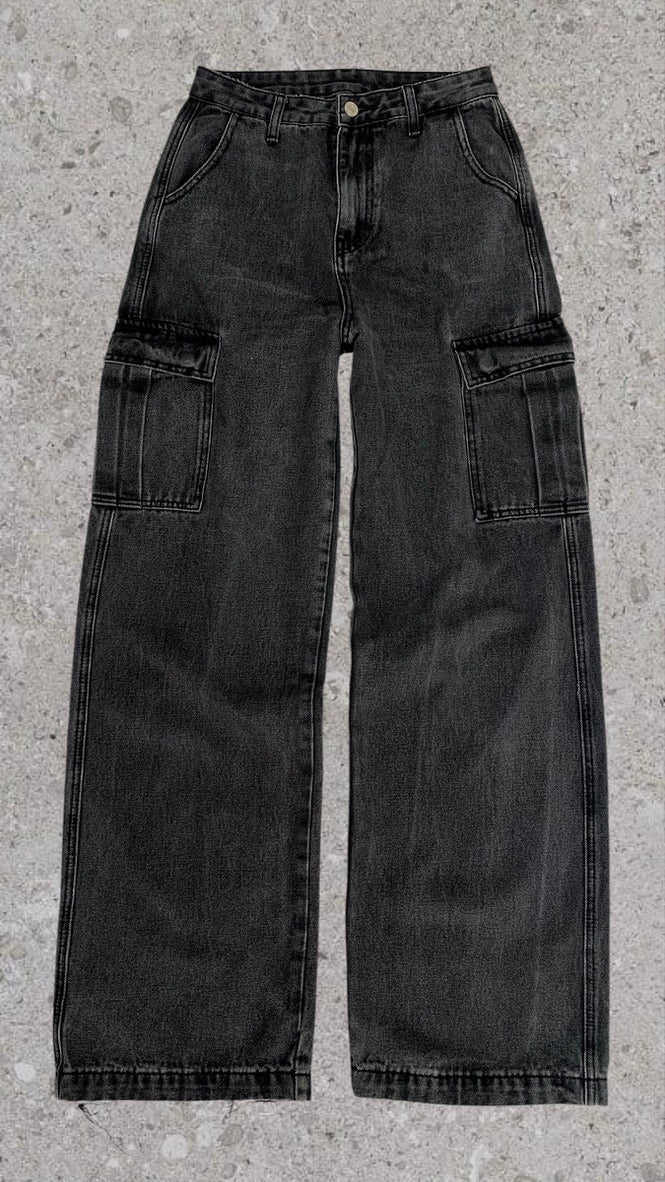 SHEIN WIDE ELG CARGO JEANS