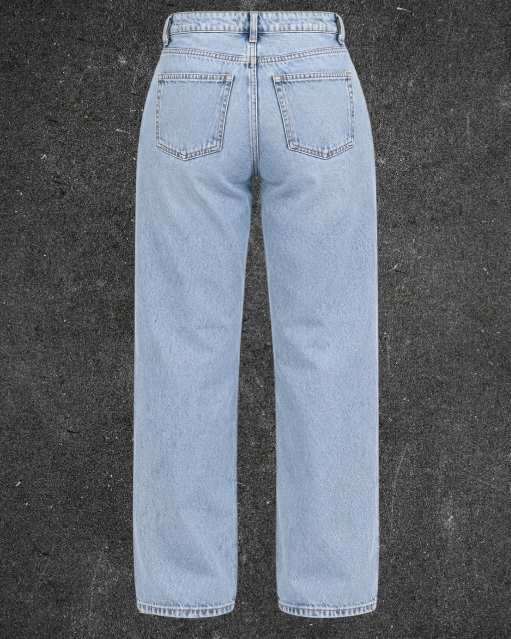 H&M STRAIGHT LEG JEANS - UK 8