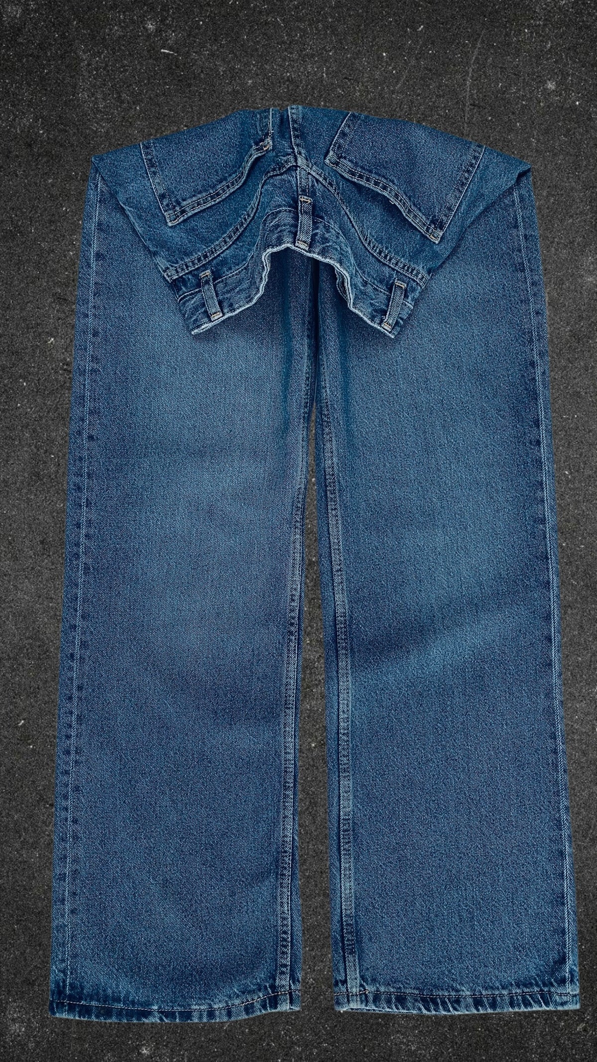 BERSHKA WIDE LEG JEANS