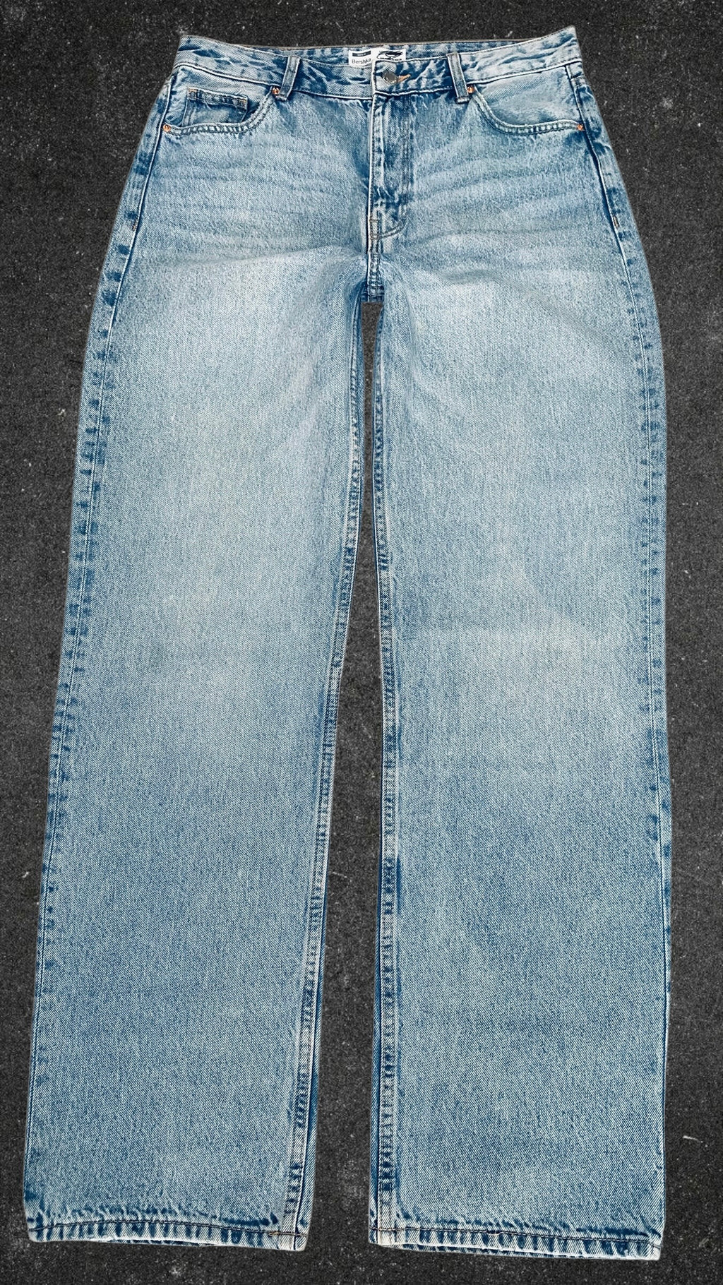 BERSHKA  WIDE LEG JEANS - UK 12