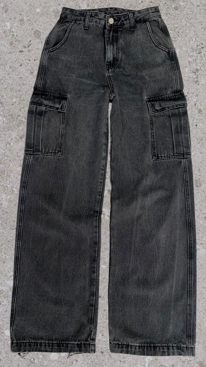 SHEIN WIDE ELG CARGO JEANS