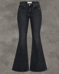 MNG BELL BOTTOM STRETCHY DENIM - UK 12