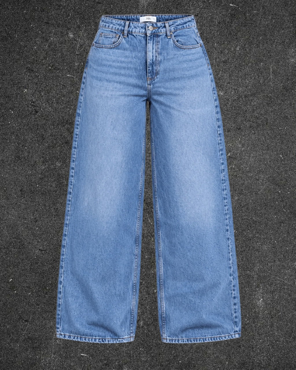 ZARA WIDE LEG JEANS - UK 14