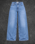 ZARA WIDE LEG JEANS - UK 14