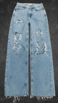 DENIM CO WIDE LEG JEANS