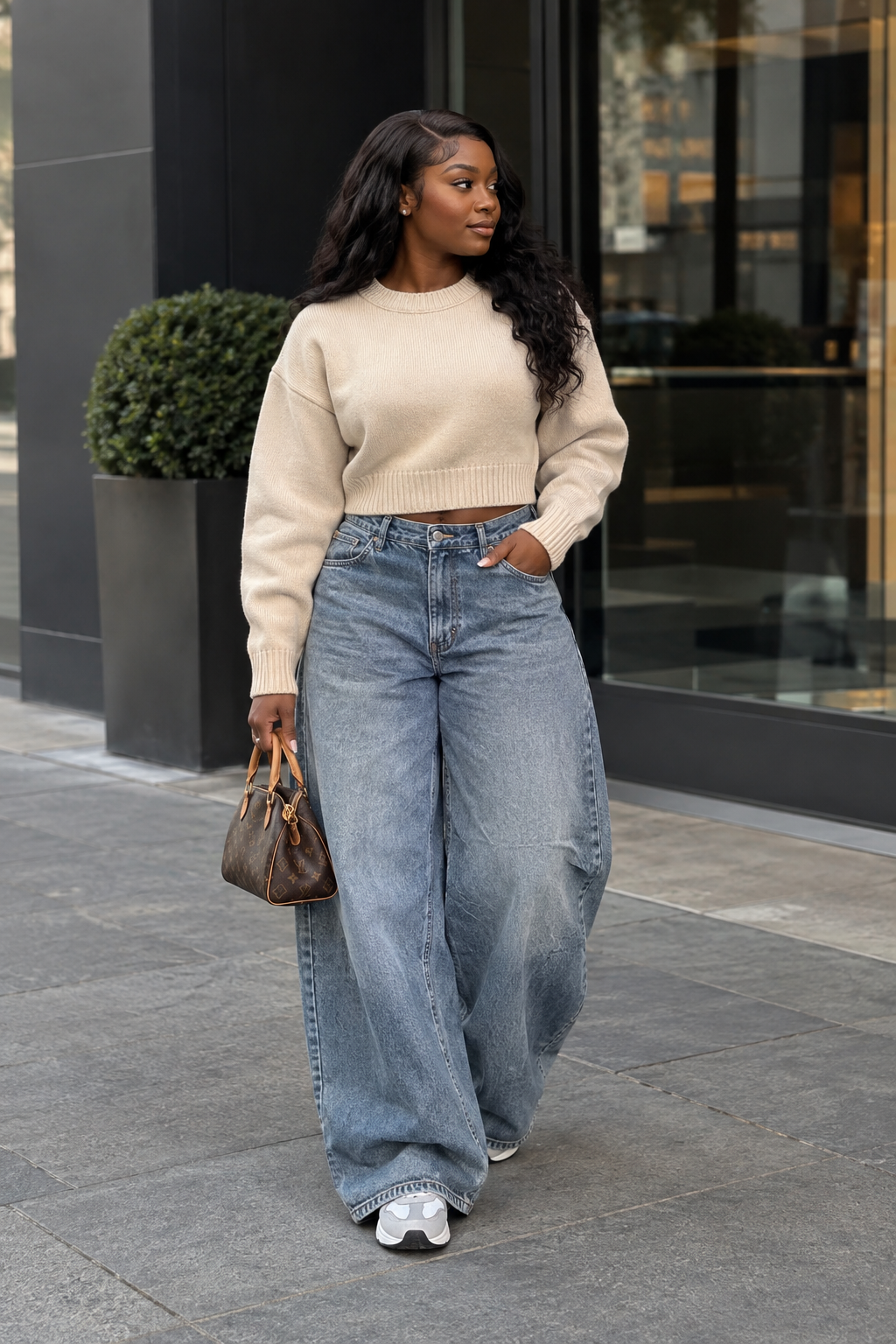 BOOHOO CROPPED CARDIGAN - UK 6