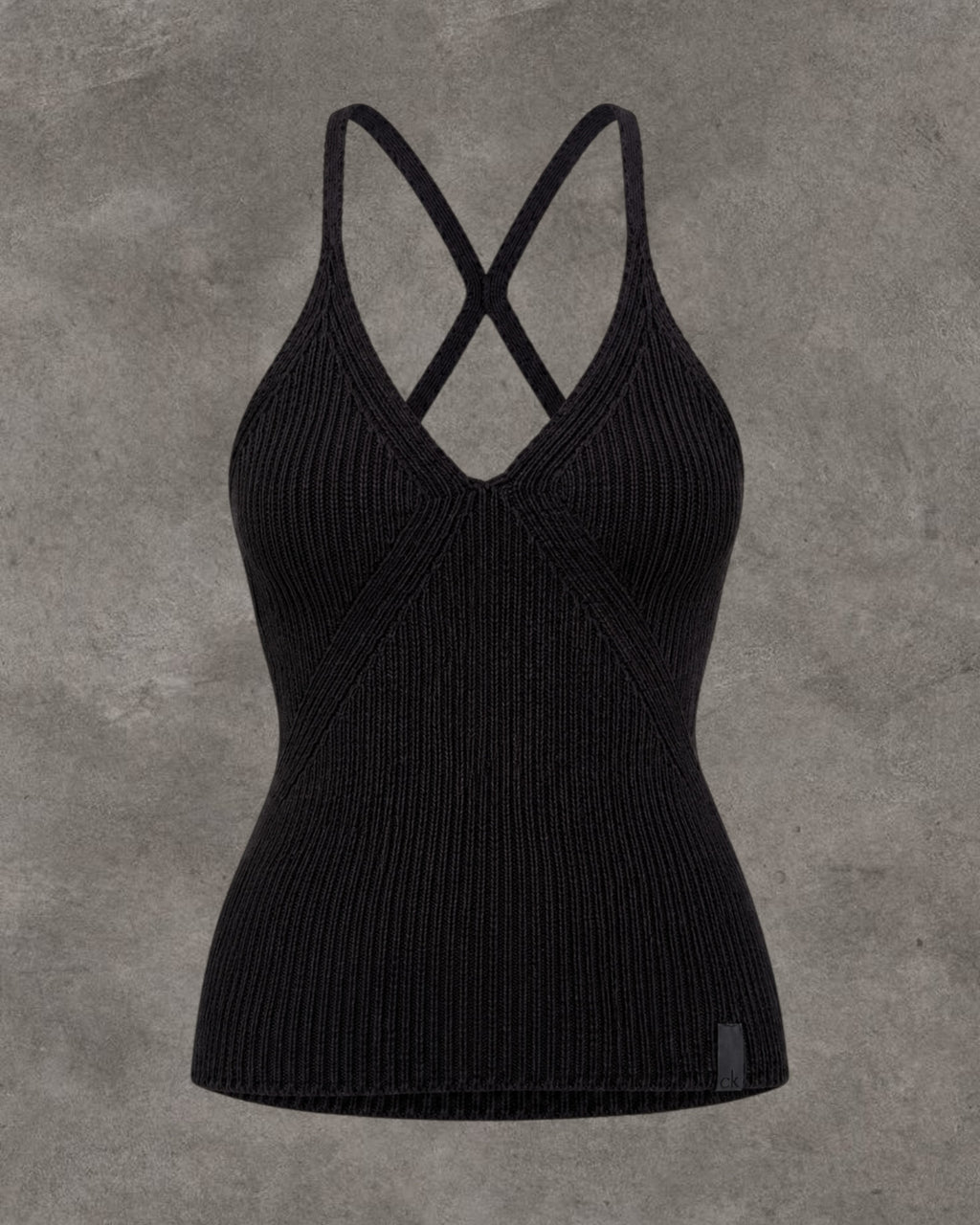 CALVIN KLEIN KNITTED TOP - UK 12/14