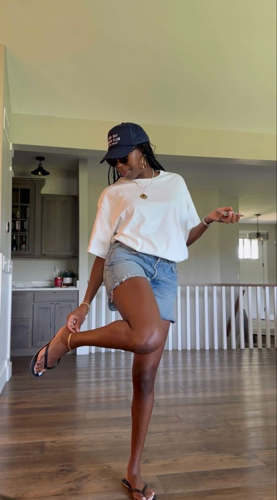 DENIM CO BERMUDA SHORTS - UK 10