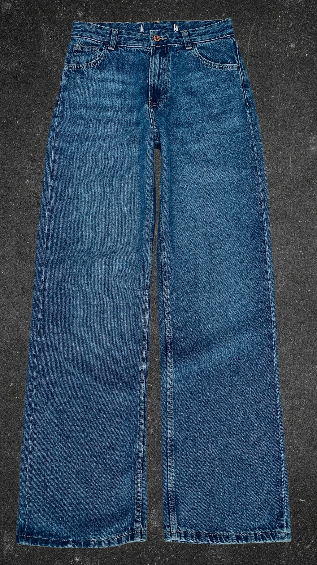 BERSHKA WIDE LEG JEANS