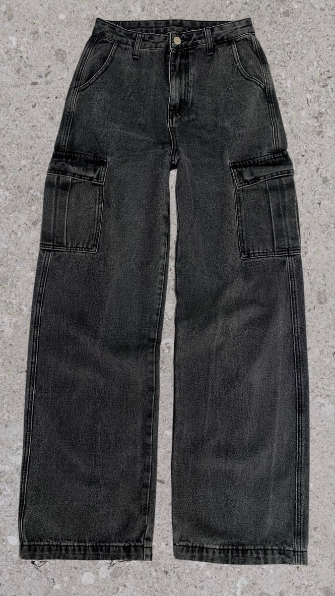 SHEIN WIDE ELG CARGO JEANS