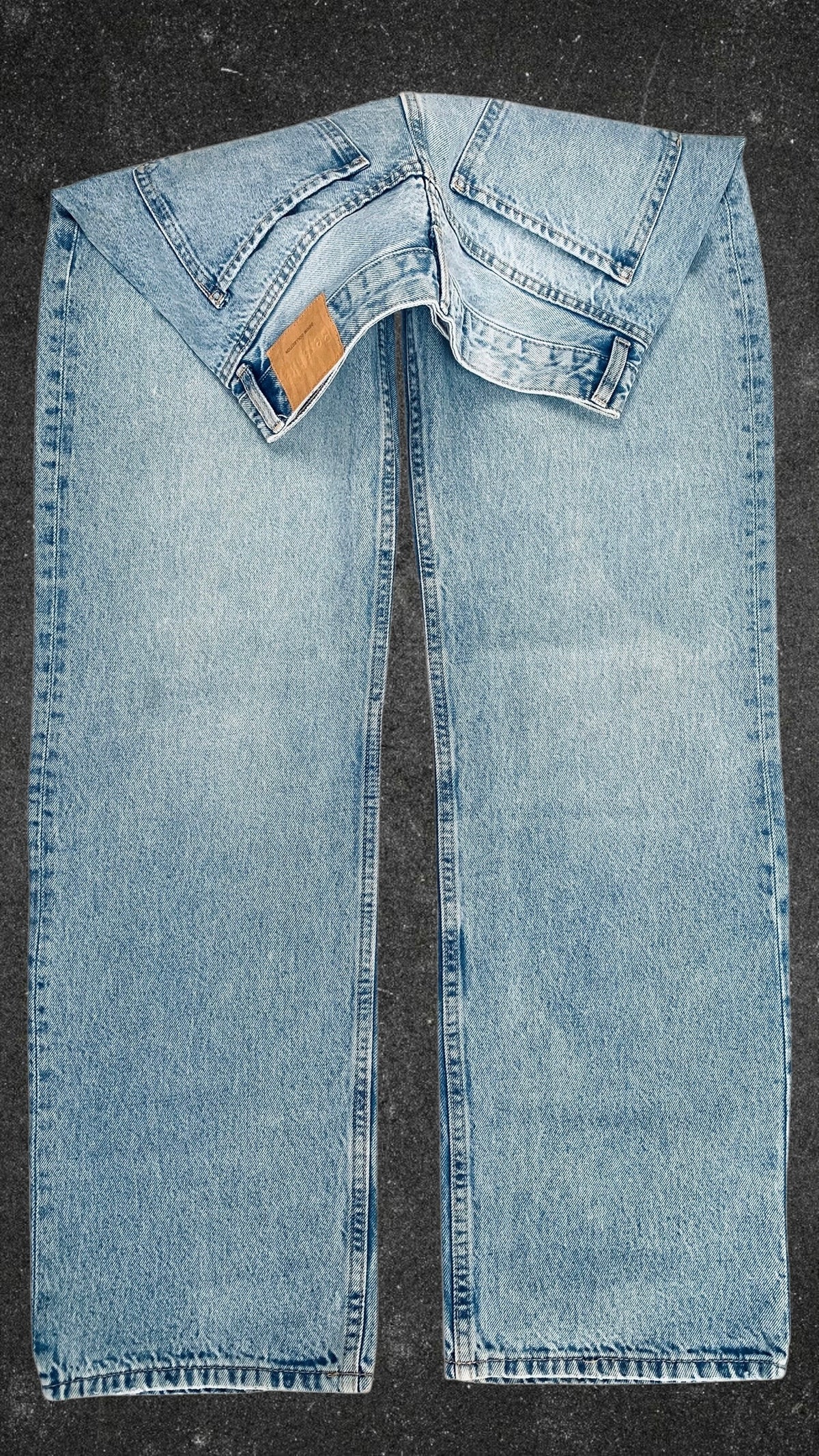 BERSHKA  WIDE LEG JEANS - UK 12