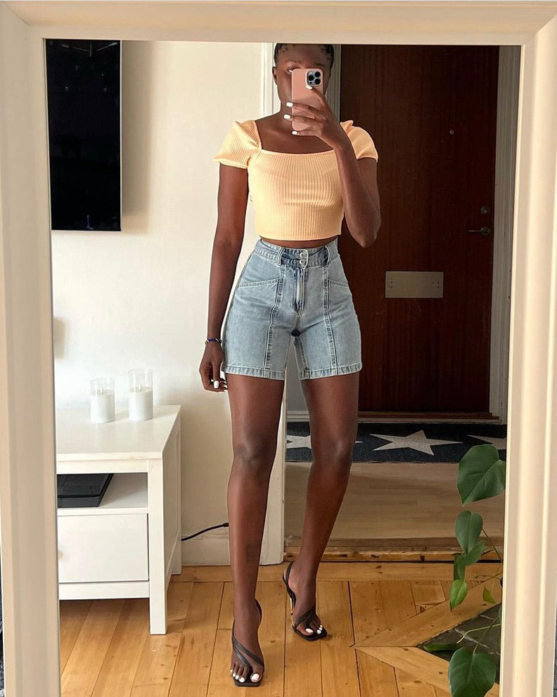 UNTAGGED BERMUDA SHORTS - UK 10