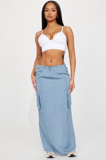 M&S COLLECTION ELASTIC WASIT CARGO SKIRT - UK 8