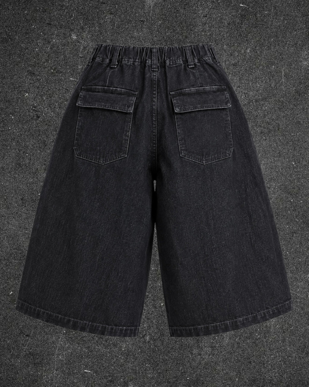 UNTAGGED ( DRAWSTRING ) ADJUSTABLE WAIST JORT - UK 8 - 10