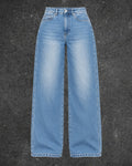 UNTAGGED WIDE LEG JEANS - UK 12