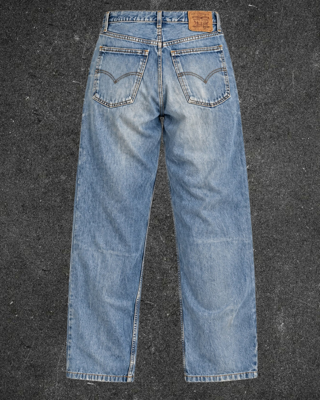 LEVI STRAUSS 630 STRAIGHT LEG VINTAGE JEANS - UK 12