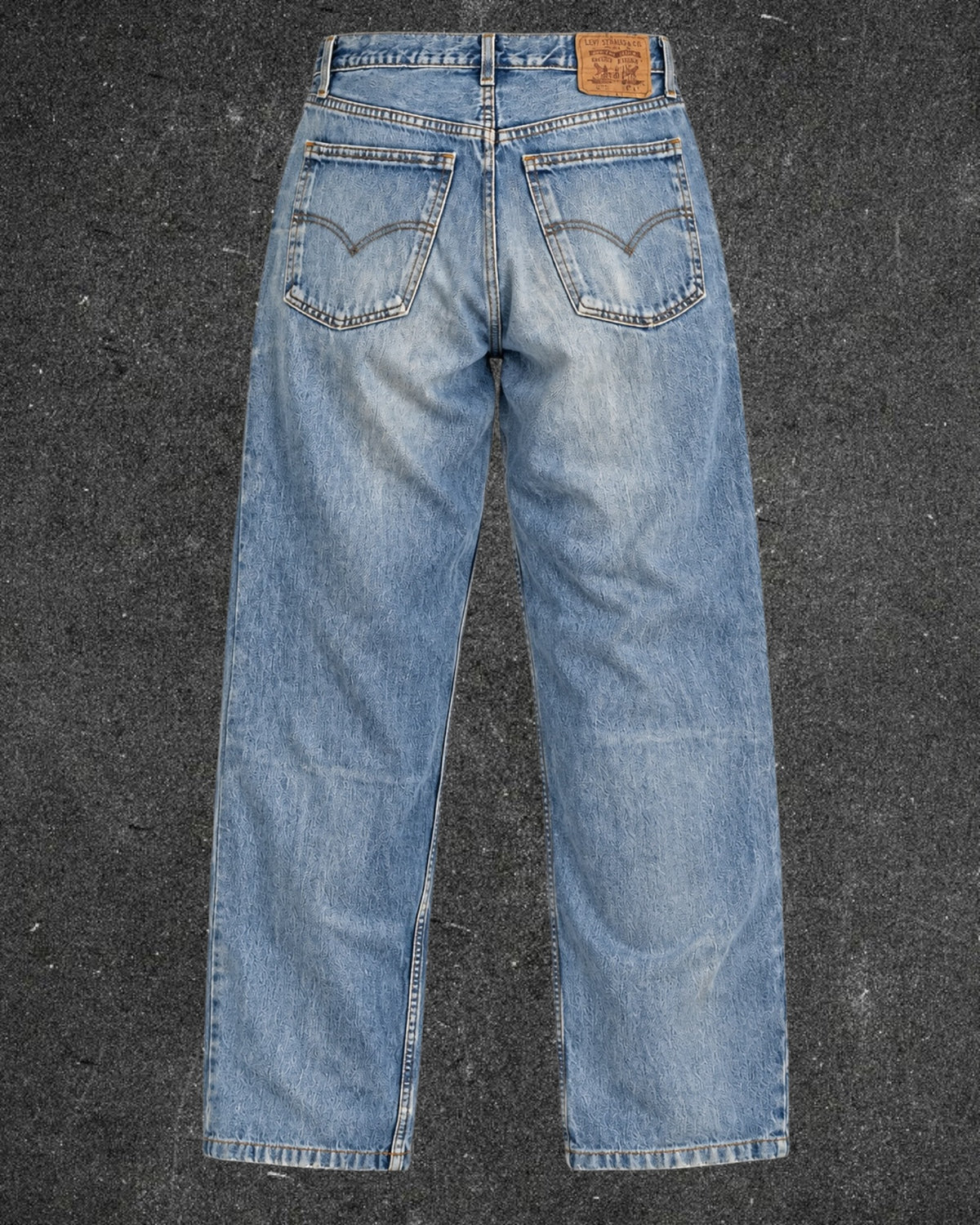 LEVI STRAUSS 630 STRAIGHT LEG VINTAGE JEANS - UK 12