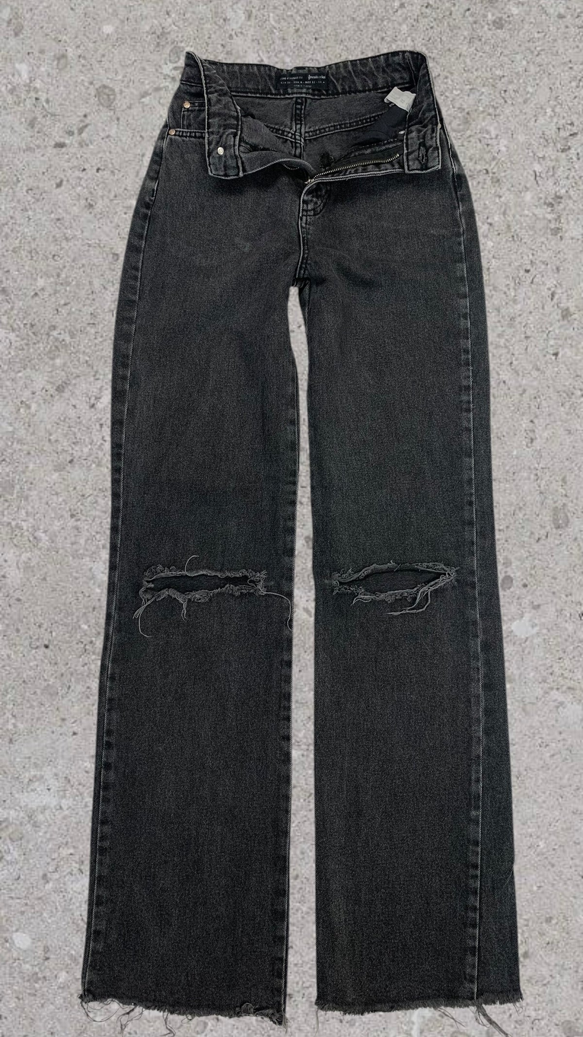 STRADIVARIUS WIDE LEG JEANS -  UK 4
