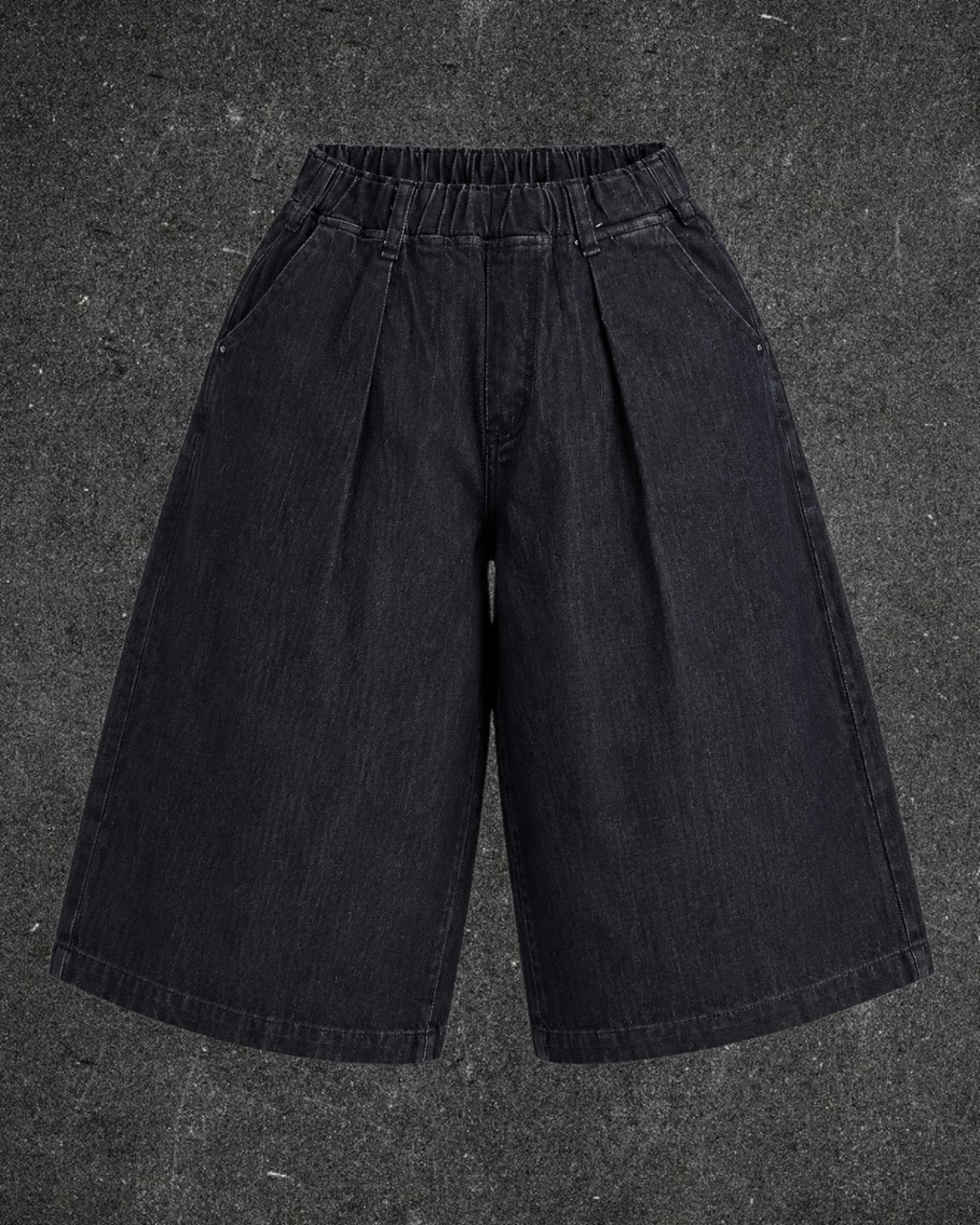 UNTAGGED ( DRAWSTRING ) ADJUSTABLE WAIST JORT - UK 8 - 10