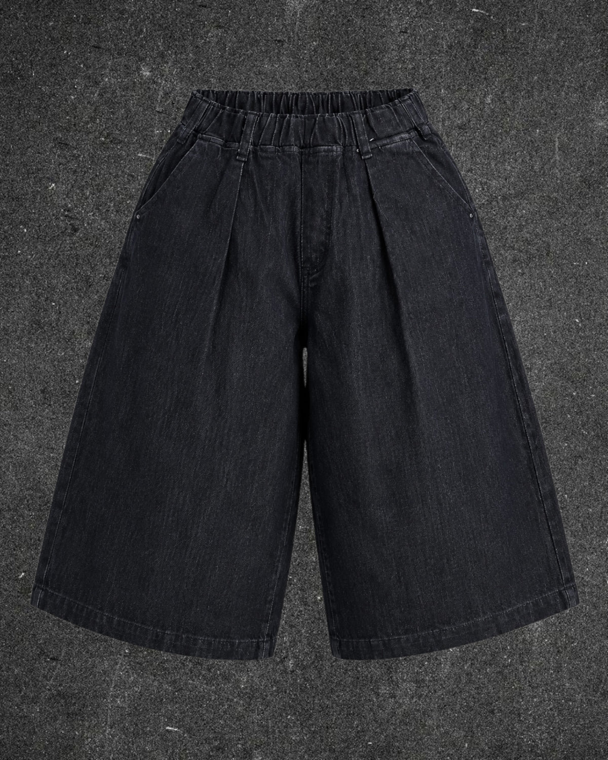 UNTAGGED ( DRAWSTRING ) ADJUSTABLE WAIST JORT - UK 8 - 10